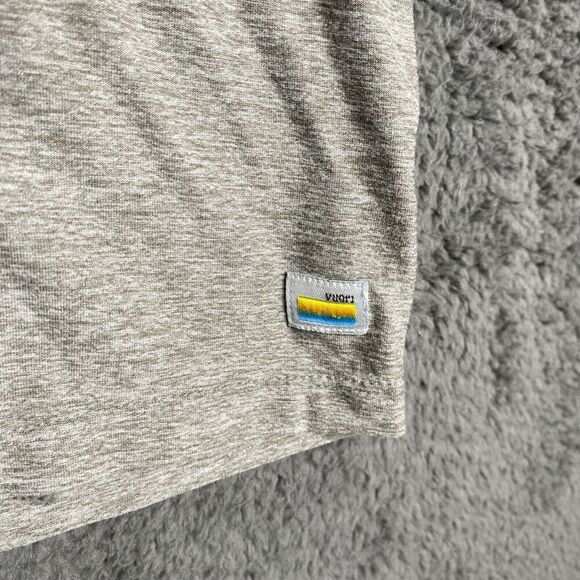 VUORI - Style: V188 Gray Short Sleeve Strato Tech Polo Shirt - Men's XL - Picture 7 of 12